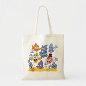 Grappige Vissenpersonages Tote Bag (Voorkant)