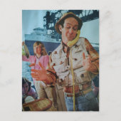 Grappige vissenverhalen surreële collagekunst briefkaart (Voorkant)