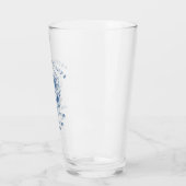 Grappige Visser Aangepaste Vissen Bachelorfeest Glas (Links)