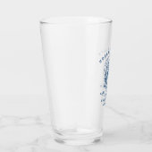 Grappige Visser Aangepaste Vissen Bachelorfeest Glas (Rechts)