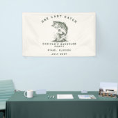 Grappige Visser Aangepaste Vissen Bachelorfeest Spandoek (Beurs)