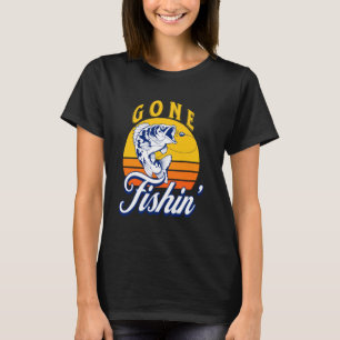 Grappige Visser Gaat Vissen Vissen T-shirt