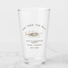 Grappige Visser Maatwerk Vissen Vrijgezellenfeest Glas