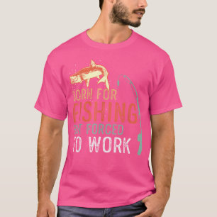 Grappige visser met Gevist hengel T-shirt