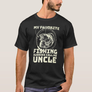 Grappige Visser Mijn Favoriete Visvrienden Noemen T-shirt