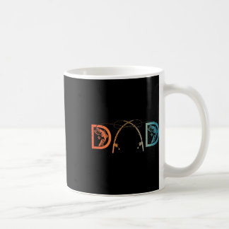 Grappige Visser Vader Kunst Voor Vader Mannen Vade Koffiemok