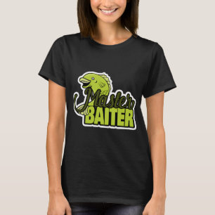 Grappige Visserij Meester Aas Spelwoord Spel T-shirt