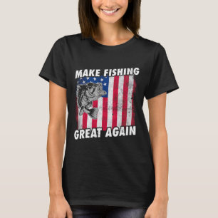 Grappige Visserij Trump Cadeaus T-shirt