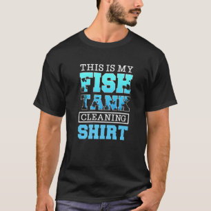 Grappige Vistank Aquarist Dit Is Mijn Vistank Scho T-shirt