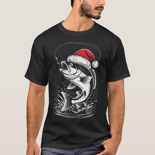 Grappige visvangst citaten t-shirt (Voorkant)