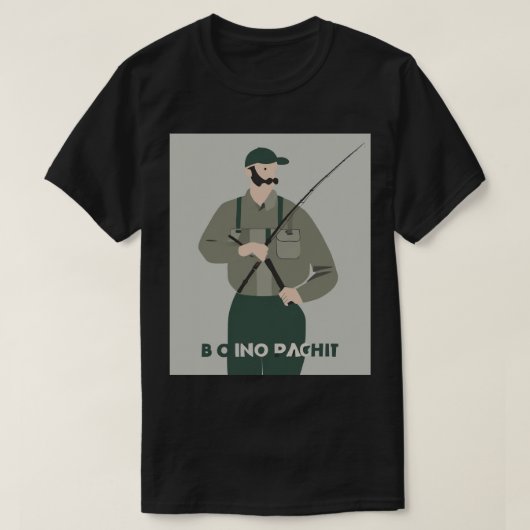 Grappige Visvangst Grappen Sticker Voor Vaderdag T-shirt (Design voorkant)