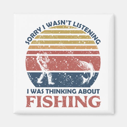 grappige visvangst magneet (Voorkant)