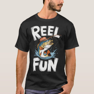 Grappige visvangst met Reel Fun Vibes T-shirt