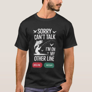 Grappige Visvangst Visjacht Liefhebber Design, Vis T-shirt