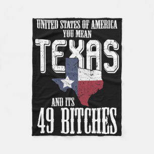 Grappige Vlag van de Verenigde Staten van Amerika Fleece Deken