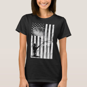 Grappige Vlag Voor Visser T-shirt