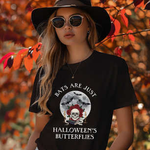 Grappige Vleermuis Halloween Tri-Blend Shirt