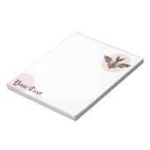 Grappige Vleermuis Notitieblok (Linkerzijde)