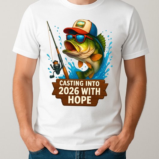 Grappige vlieg Cool vissen vader opa cadeau T-shirt