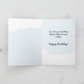 Grappige vlieg met de Kaart van de verjaardag (Binnen)