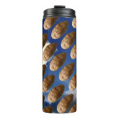 Grappige Vliegende Aardappels Ruimteaardappel Foto Thermosbeker (Voorkant)