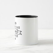 Grappige Vliegtuigpiloot Cup, Grappige Tijd Quotes Mok (Midden)