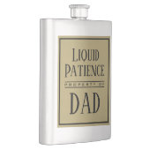 Grappige vloeibare geduld citaat aangepaste modern flacon (Rechts)