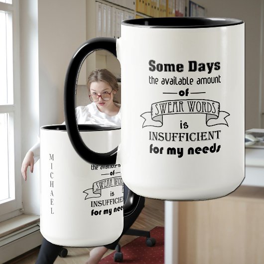 Grappige vloekwoorden Obscene grap quote Mok