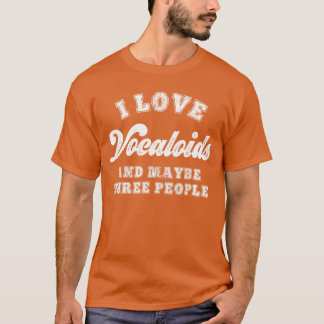 Grappige Vocaloid-liefhebber Sarcastische Anime Ma T-shirt