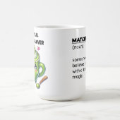 Grappige Voedsel Liefhebber Definitie Wrap Magische Mok (Midden)