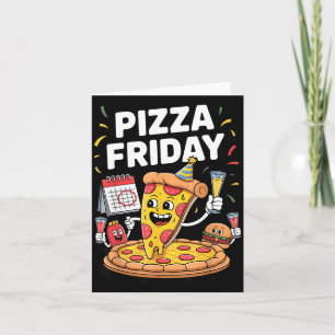 Grappige voedselcitaten voor Zza-vrijdag voor Zza- Kaart