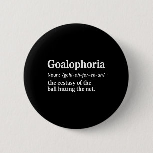 Grappige Voetbal Definitie Voetbalspeler Coach Doe Ronde Button 5,7 Cm