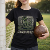 Grappige Voetbal Dino Keeper T-shirt