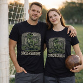 Grappige Voetbal Dino Keeper T-shirt
