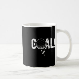 Grappige Voetbal Doelpunt Golf Vier Grap Koffiemok