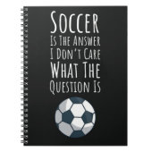 Grappige Voetbal Gifts Senior Night Team High Scho Notitieboek (Voorkant)