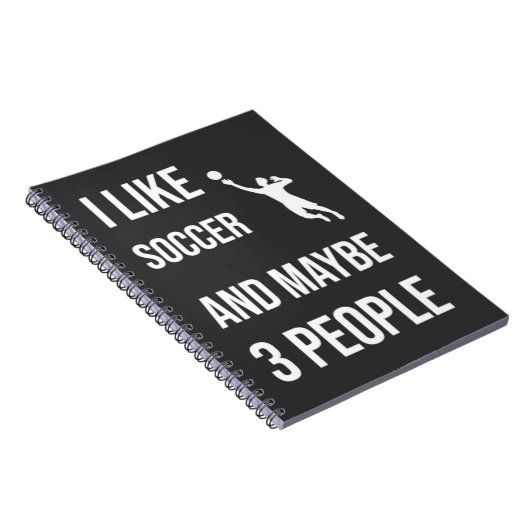 Grappige Voetbal Goalie Gifts Sarcastische Sport H Notitieboek (Rechterzijde)