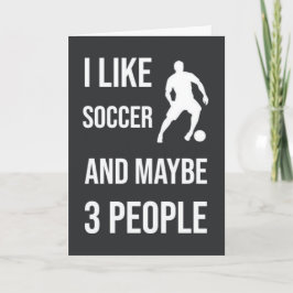 Grappige Voetbal Kaarten Humor Speler Team Leuke S