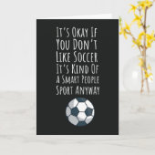 Grappige Voetbal Kaarten Sport Team Kinderen Schat (Gele Bloem)