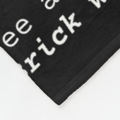 Grappige Voetbal Keeper Definitie Verpest Weekends Fleece Deken (Hoek)