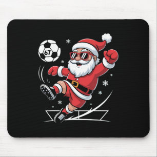 Grappige Voetbal Kerstman 67 Meme Kerstmis Xmas Py Muismat