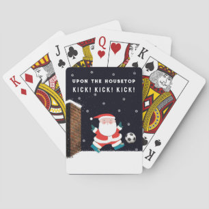 Grappige Voetbal Kousenstopper Pokerkaarten