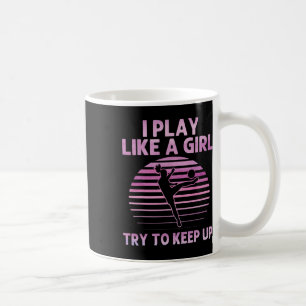 Grappige Voetbal Kunst Voor Meisjes Vrouwen Voetba Koffiemok