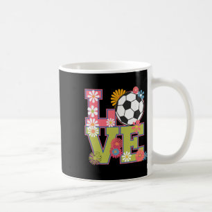 Grappige Voetbal Kunst Voor Vrouwen Meisjes Voetba Koffiemok