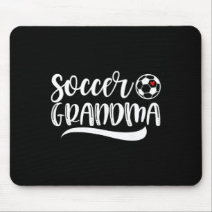 Grappige Voetbal Oma Voetbal Liefhebber Moederdag Muismat