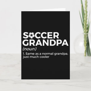 Grappige Voetbal Opa Definitie  Kaart