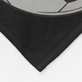 Grappige Voetbal Sfinx Gewoon Meisje Dat Van Katte Fleece Deken (Hoek)