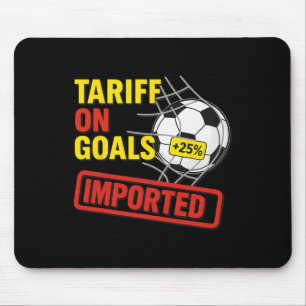 Grappige Voetbal Tarief Op Doelen 25% Geïmporteerd Muismat