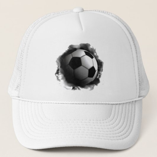 Grappige Voetbal Trucker Pet (Voorkant)