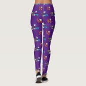 Grappige Voetbalbeker Sticker Leggings (Achterkant)